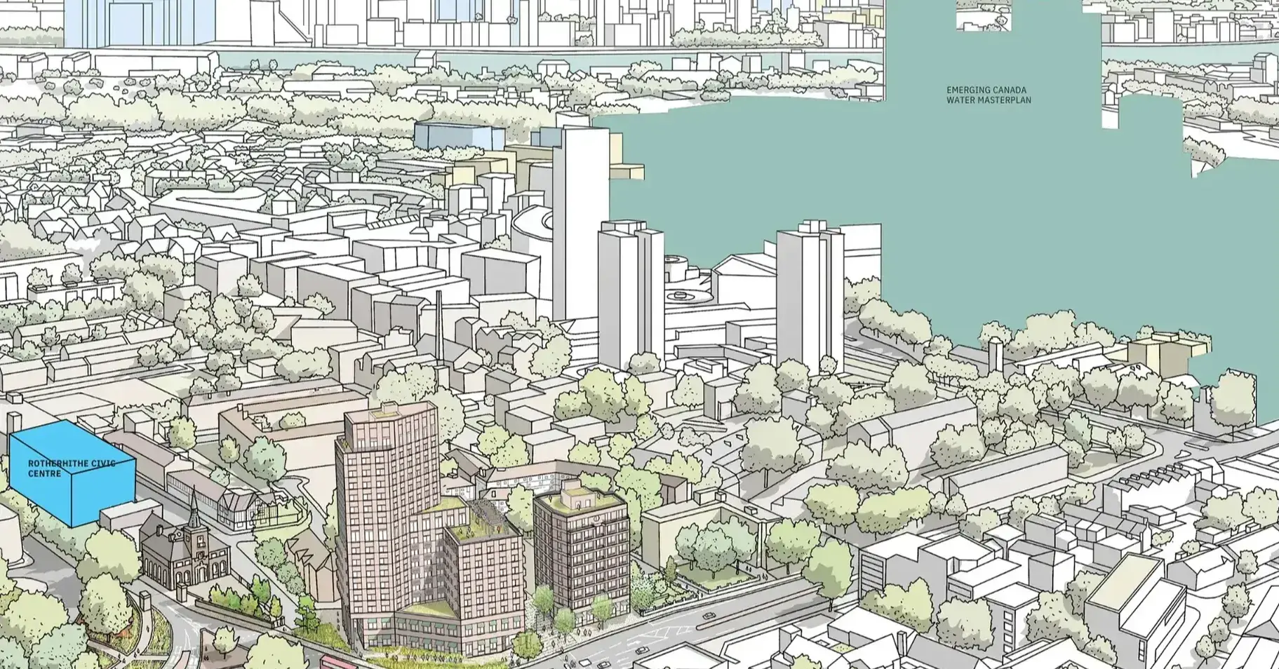 View of 3D Urban Planning Tools with Interactive City Models | VU.CITY